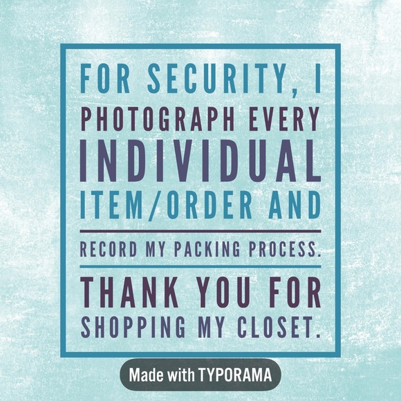 For security, all orders/items are recorded - Picture 2 of 2